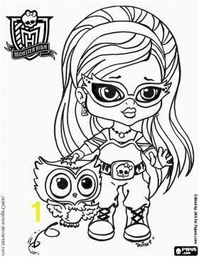 Baby Monster High Coloring pages