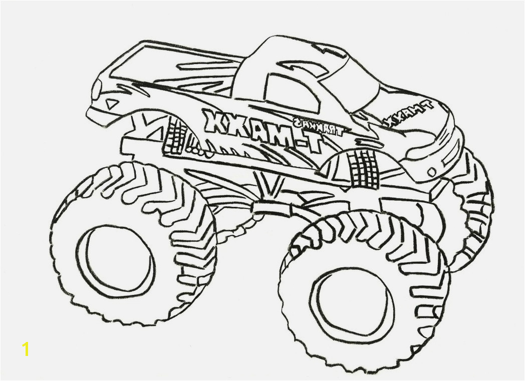 Monster Truck Coloring Pages Best Easy 16 Best Printable Truck Coloring Pages