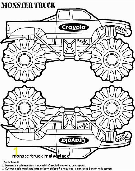 Monstertruck Malvorlage Monstertruck Malvorlage Monster Truck Box Coloring Page Diy