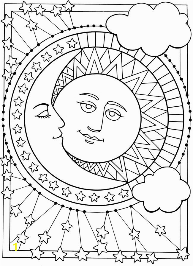 Wel e to Dover Publications Sun Moon and Stars Designs to Color