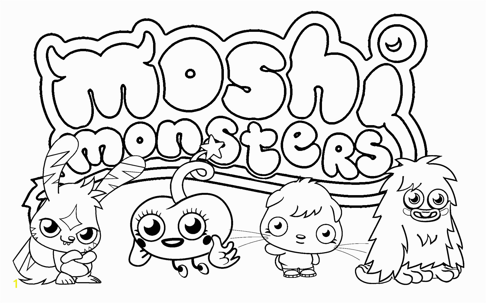 moshi monsters coloring pages katsuma Top 25 Free Printable Moshi Monsters Coloring Pages line