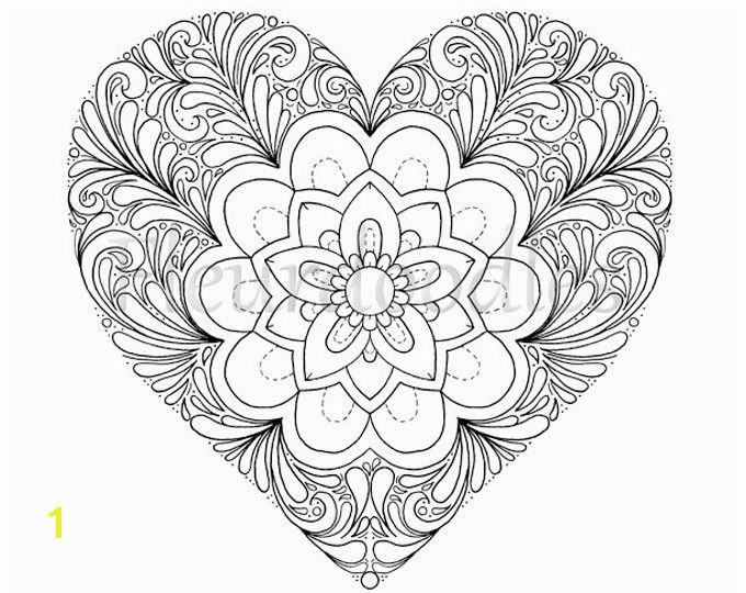 Mother S Day Hearts Coloring Pages Coloring Page Heart Printable Love Colouring Pages