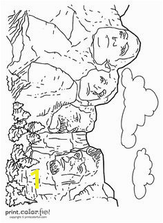 mount rushmore coloring page