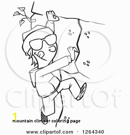 Mountain Climber Coloring Page Mountain Climber Coloring Page 28 Collection Mountain Climber