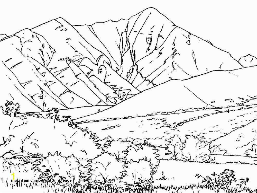 Mountain Climber Coloring Page Mountains Coloring Pages Best Coloring Pages for Kids
