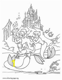 What about have fun coloring this beautiful scene from Disney s movie The Little Mermaid Just print it