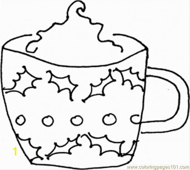 mug coloring sheet sketch templates