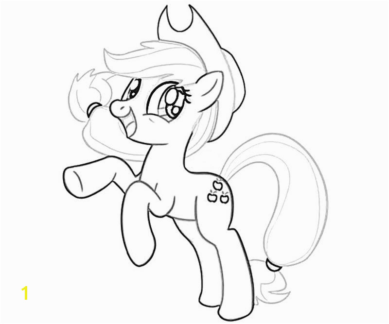 My Little Pony Applejack Coloring Pages Coloring Pages