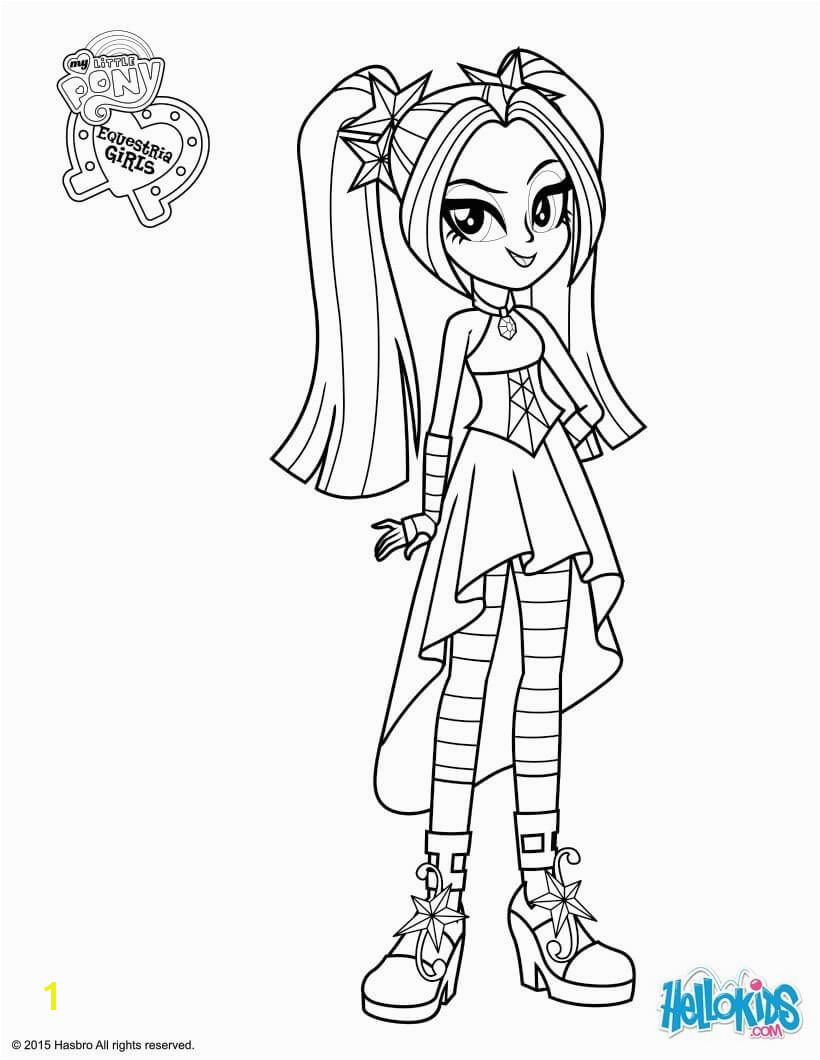 My Pretty Pony Coloring Pages My Little Pony Equestria Girls Coloring Pages