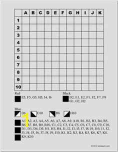 Grid Coloring Games I abcteach provides over 49 000 worksheets page 1 Math Games Math Activities