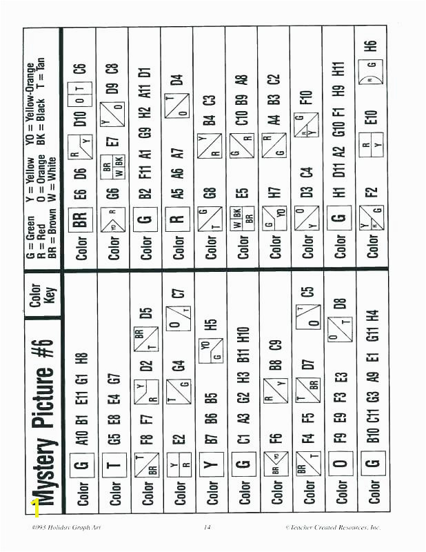 Mystery Grid Coloring Pages | divyajanani.org