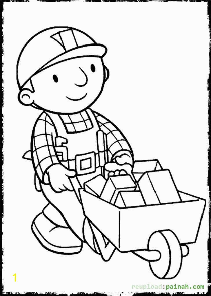 Bob the Builder Coloring Pages Beko Brick