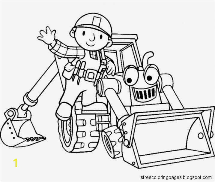 New Bob the Builder Coloring Pages Bob the Builder Coloring Pages