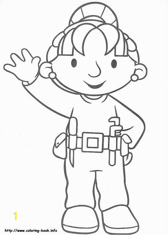 New Bob the Builder Coloring Pages Bob the Builder Coloring Picture Malvorlagen Pinterest