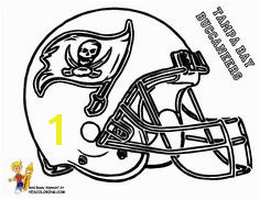 Anti Skull Cracker Football Helmet Coloring Page