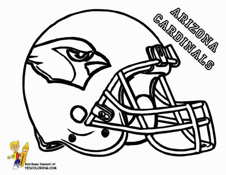 Beautiful Nfl Helmets Coloring Pages