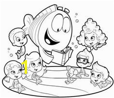 Nick Jr Coloring Pages Bubble Guppies 67 Best Nick Jr Coloring Pages Images