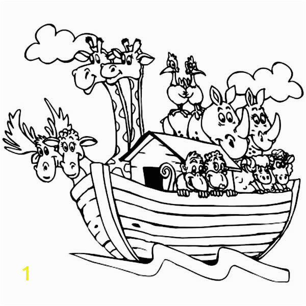 Noah S Ark Printable Coloring Pages Animal Printouts for Noah S Ark