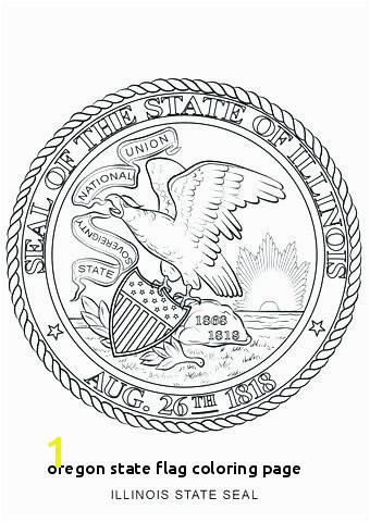 oregon State Flag Coloring Page oregon State Flag Coloring Page Unique Missouri State Seal Coloring