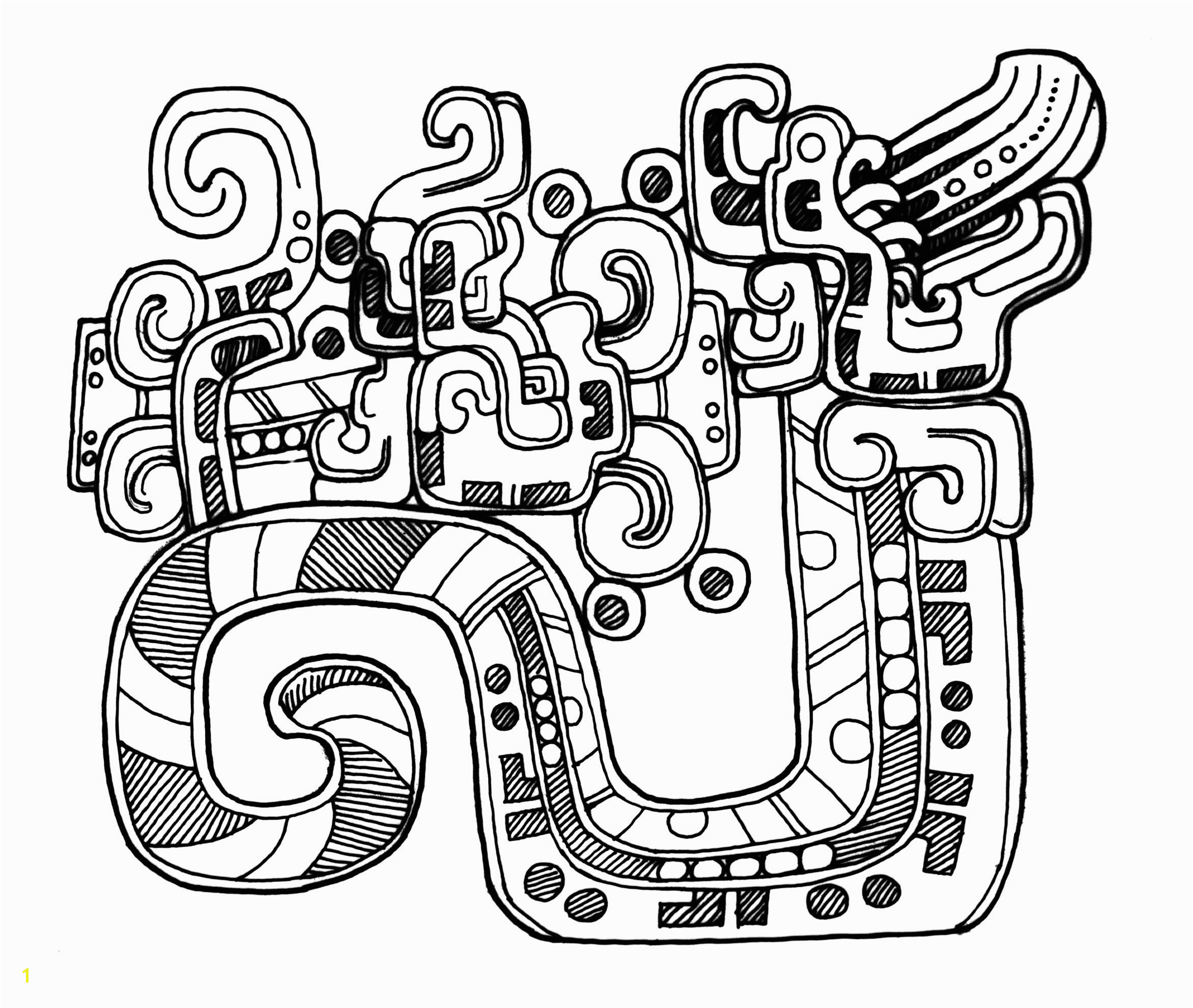 mayan coloring pages Google Search