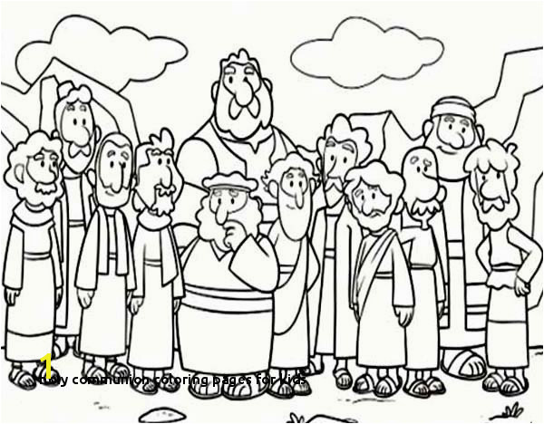 Holy munion Coloring Pages for Kids Holy Munion Coloring Pages for Kids New Cartoon Od Jesus