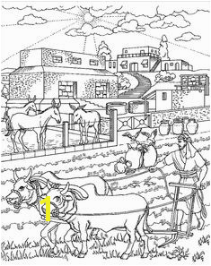 Parable of the Rich Fool Coloring Page
