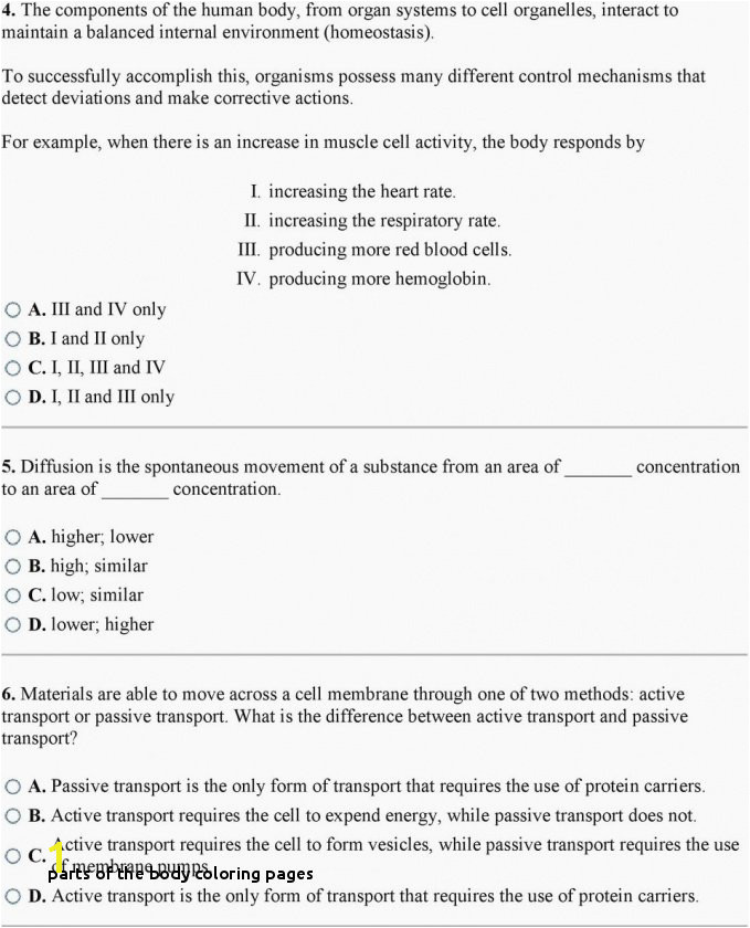 Parts the Body Coloring Pages Lovely Figure Internal Parts Od Human Body Parts Free Download