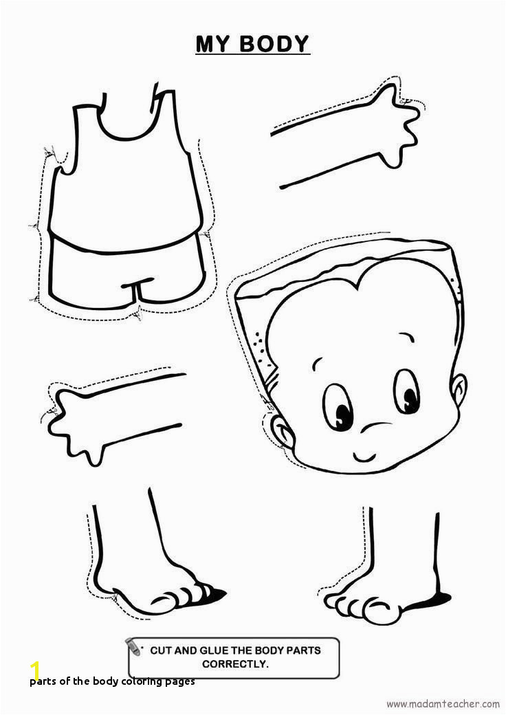 Body Coloring Pages for Preschoolers Cool Design Coloring Pages