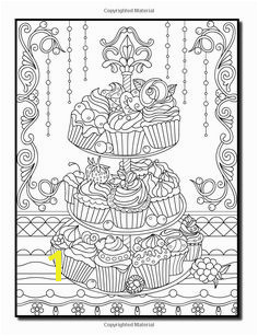Amazon Delicious Desserts An Adult Coloring Book with Whimsical Cake Designs Easy Pastry Patterns and Beautiful Bakery Scenes for Relaxation and