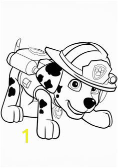 Paw Patrol Marshall Puppy Coloring page Paw Patrol Marshall Puppy Coloring Pages Paw Patrol