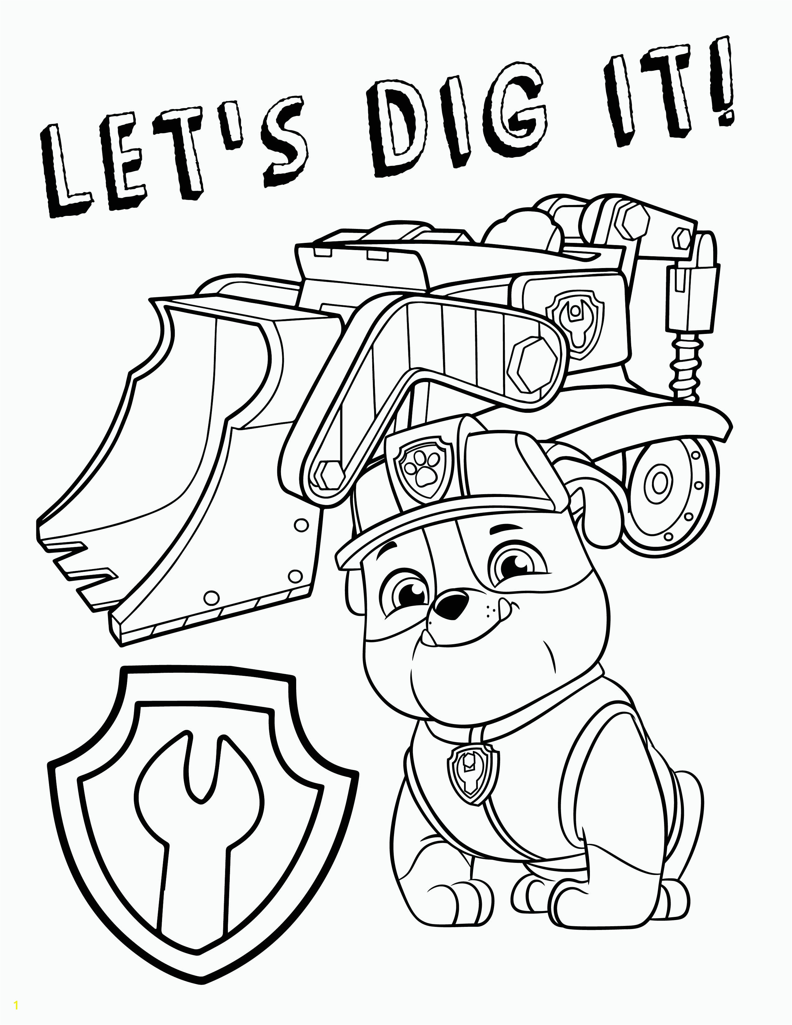 Paw Patrol FREE Printable Coloring Pages