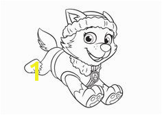 Everest Coloring Page PAW Patrol Nick Jr Coloring Pages Disney Coloring Pages Paw Patrol