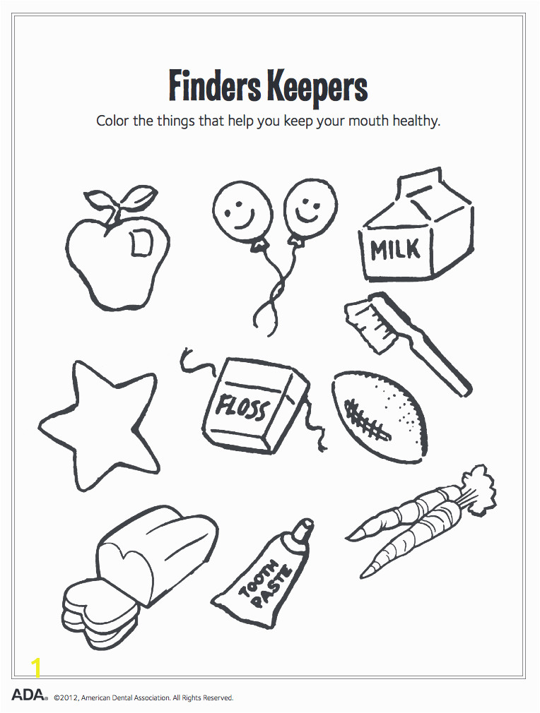 Finders Keepers Coloring Cache Valley Pediatric Dentistry