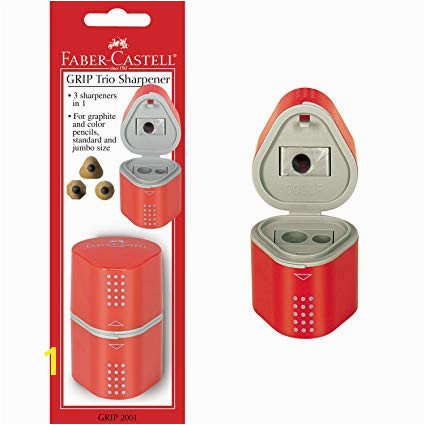 Faber Castell GRIP Trio Pencil Sharpener