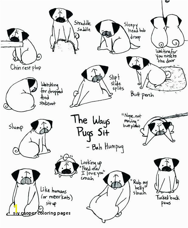 Pug Coloring Pages Breathtaking Coloring Pages Cool Designs Sly