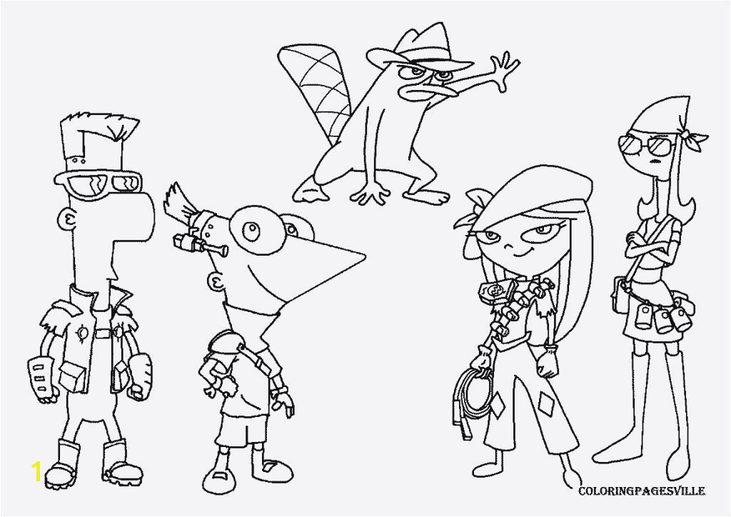 Phineas and Ferb Coloring Pages Inspirational Ausmalbilder Phineas Und Ferb Star Wars 17 Best