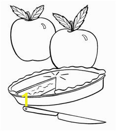 Fresh Apple Pie Coloring Page Fall Coloring Pages Coloring Pages For Kids Fresh Apples