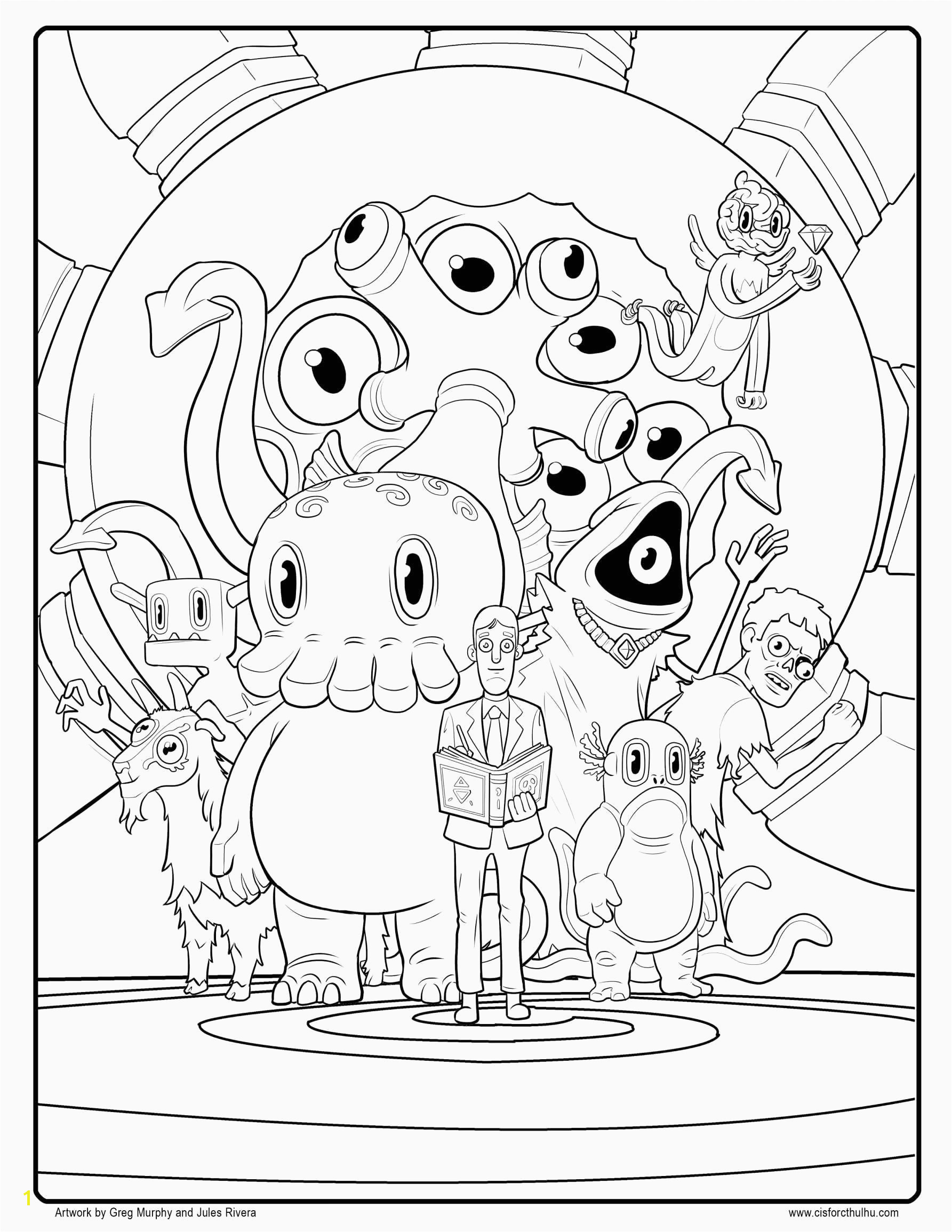 Christmas Coloring Page for Adults