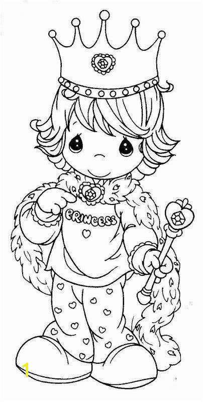 Coloring Pages precious moments