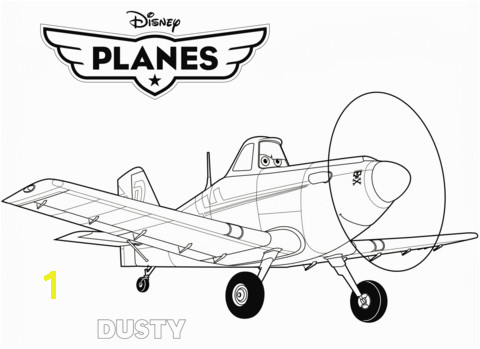 Planes Coloring Pages 2