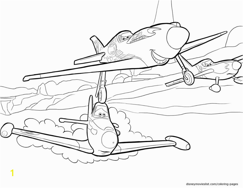 Planes Coloring Pages 10