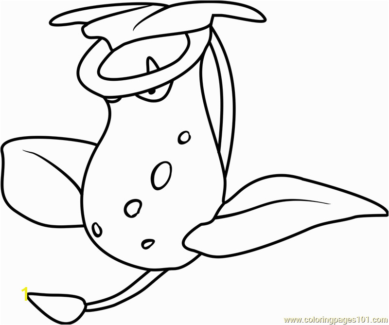 victreebel pokemon go coloring page