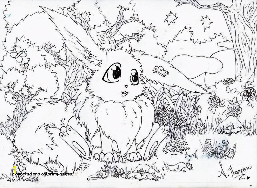 Eeveelutions Coloring Pages Eevee Evolutions Coloring Pages Lovely Print Pokemon Coloring Pages