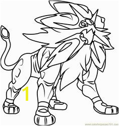 Image result for pokemon sun and moon coloring pages legendaries Moon Coloring Pages Printable Coloring