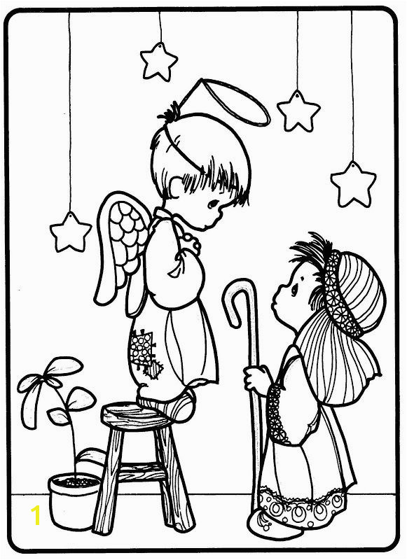 Precious Moments Coloring Pages to Print for Free Lovely Nativity Coloring Pages 8551 Coloring Pages