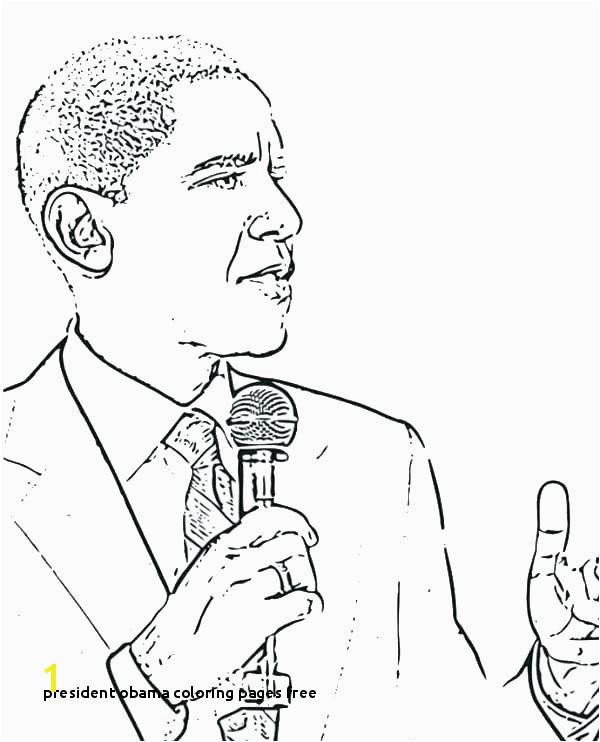 14 Inspirational President Obama Coloring Pages Free