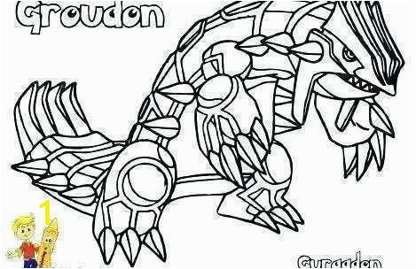 Primal Groudon Coloring Page Dessin De Pokemon Legendaire Groudon Unique Pokemon Coloring Pages