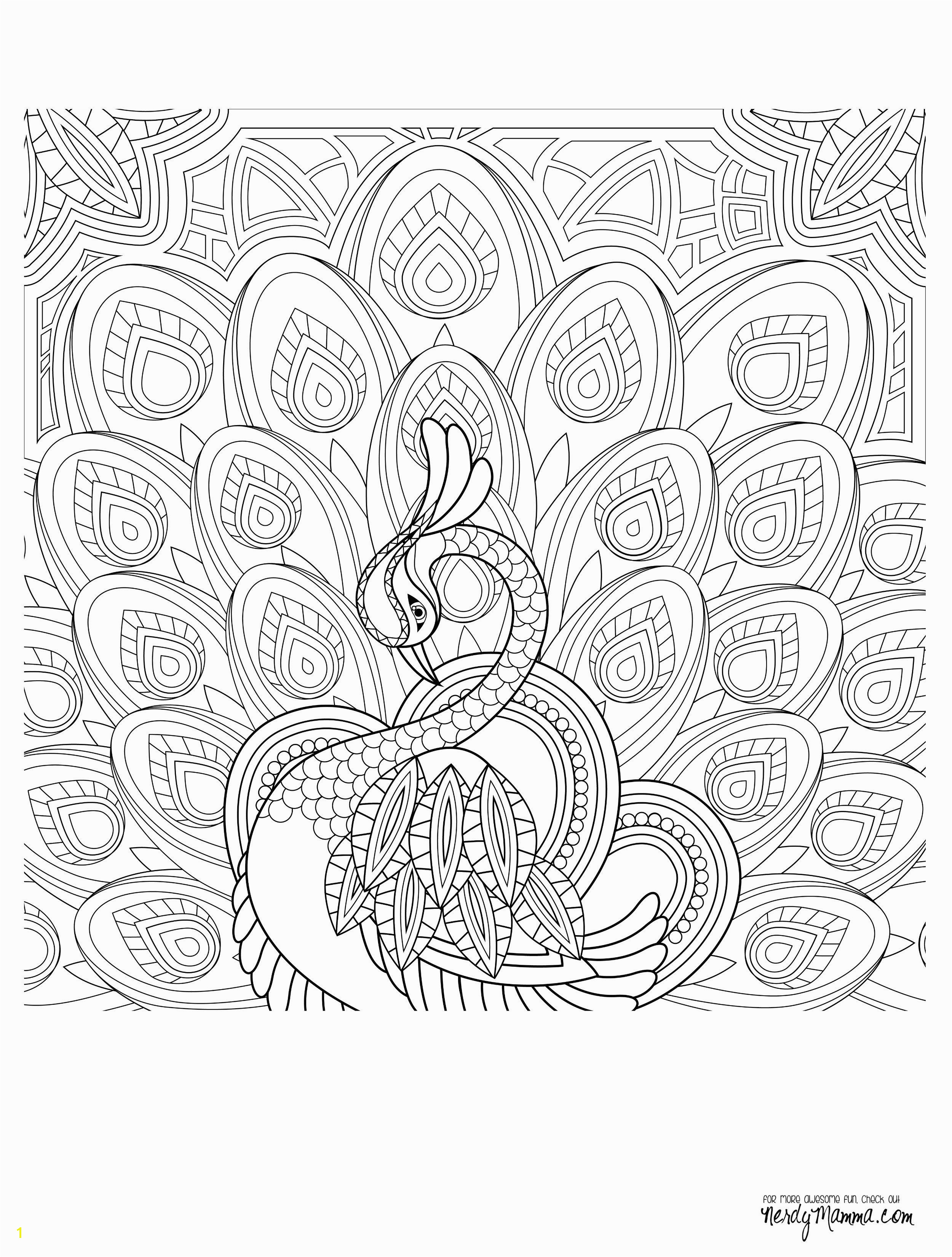 Peacock Feather Coloring pages colouring adult detailed advanced printable Kleuren voor volwassenen coloriage pour adulte anti stress kleurplaat voor