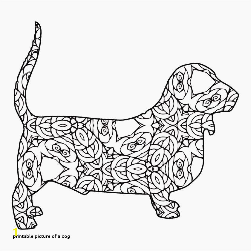 Printable Picture A Dog Unique Puppy Coloring Page Printable Elegant Awesome Od Dog Coloring