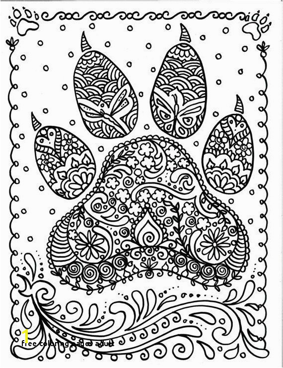 Free Coloring Pages Adult Free Adult Printable Coloring Pages Best Cool Od Dog Coloring